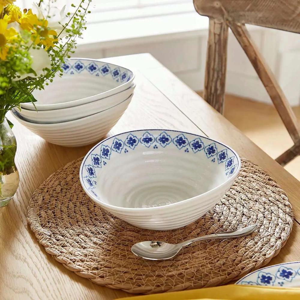 Portmeirion Sophie Conran Blue Cereal Bowl 18.5cm
